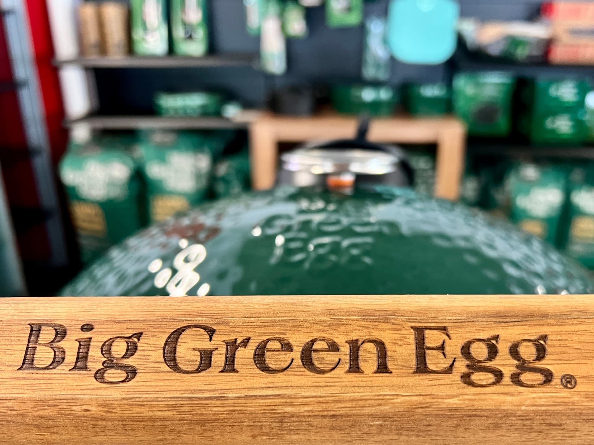 Big Green Egg im Einsatz